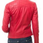 Stylish Real Leather Jacket for Racers