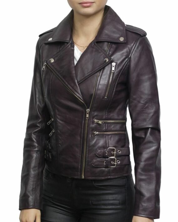 Biker Leather Jacket for sale