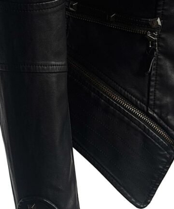 Women's Gothic Leather Jacket