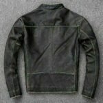 Handmade Leather Jacket Back