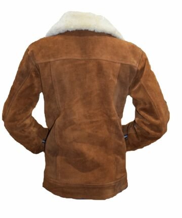Suede Jacket with fur
