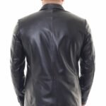 Blazer Leather Jacket from Backside