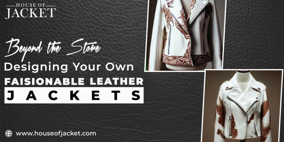 diye custom leather jacket